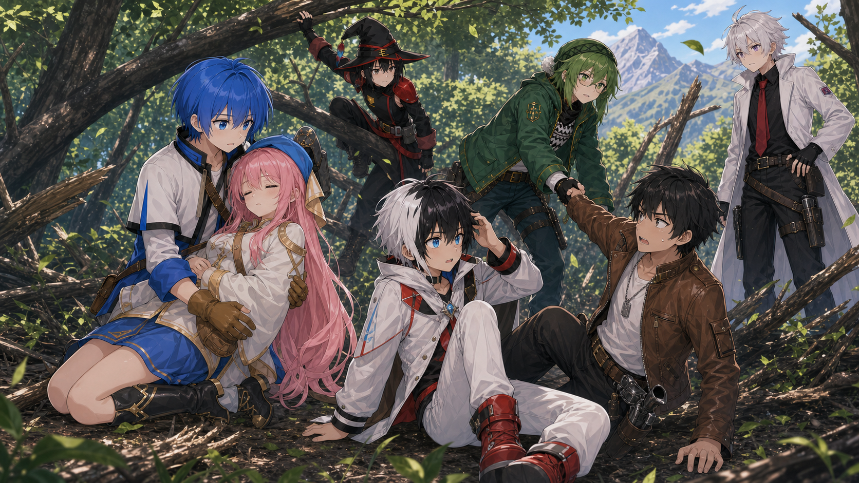 『この星で、最後の愛を語る。』の登場人物たち
